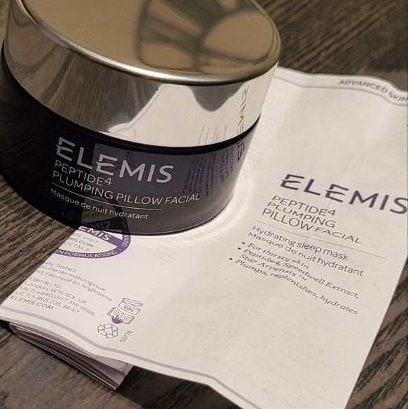 Elemis Peptide⁴ Plumping Pillow Facial Hydrating Sleep Mask - Picture 4 of 4